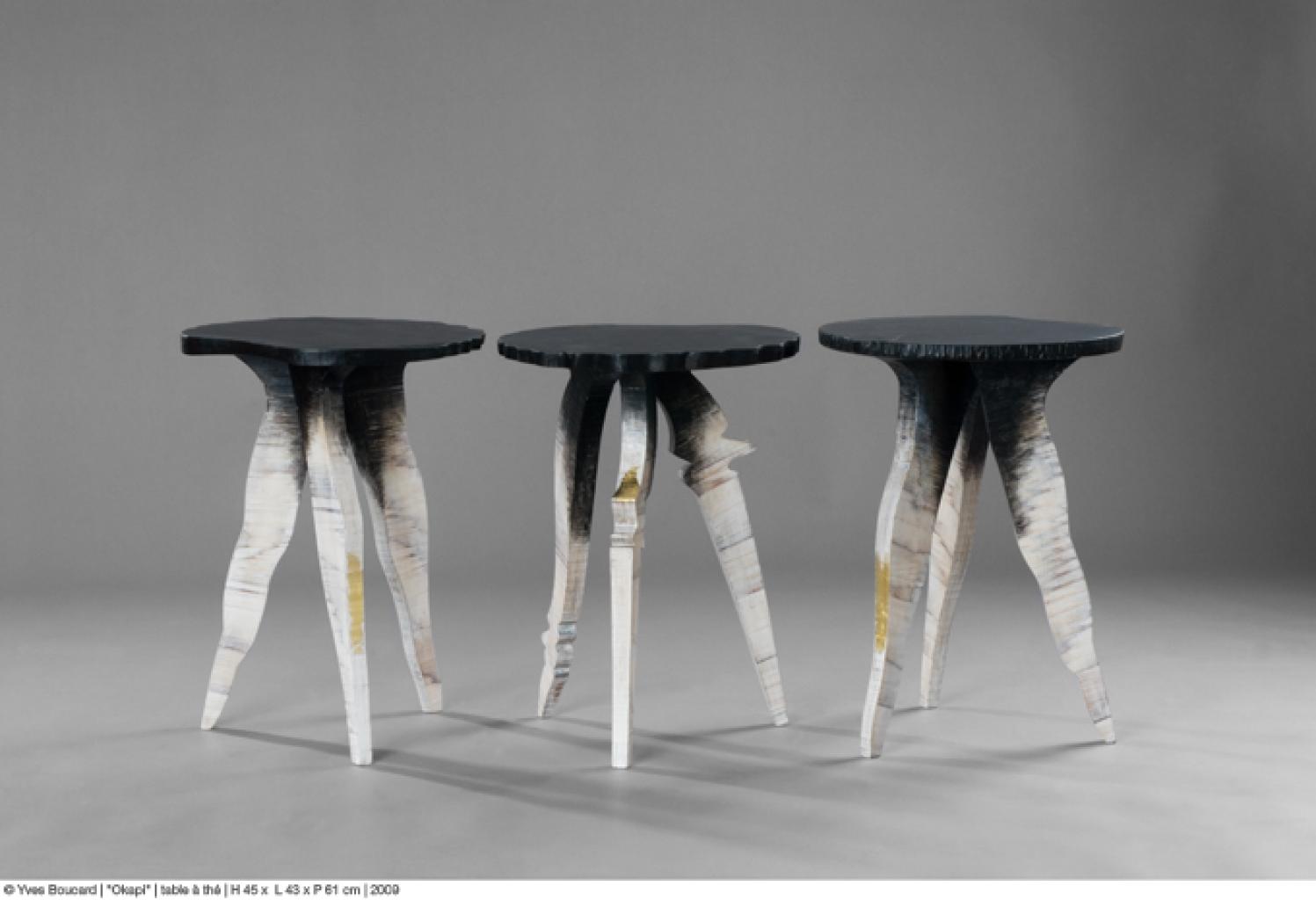 "Okapi" | Tea table | 45 x 45 x 61 cm | 2009
